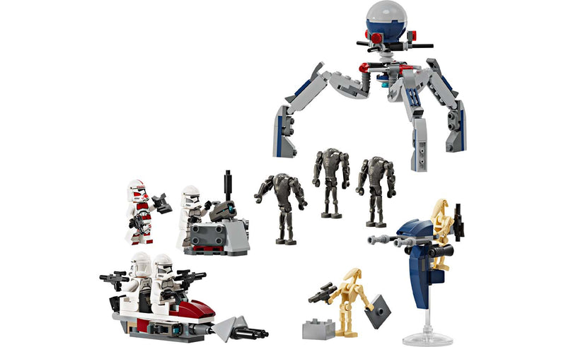 75372 | LEGO® Star Wars™ Clone Trooper™ & Battle Droid™ Battle Pack