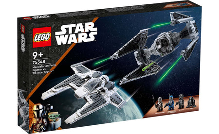 75348 | LEGO® Star Wars™ Mandalorian Fang Fighter vs. TIE Interceptor™