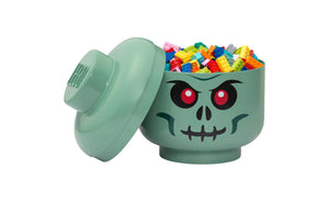 20811 | LEGO® Storage Head (Large) - Green Skeleton