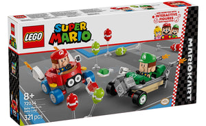 72034 | LEGO® Super Mario™ Mario Kart™ – Baby Mario vs. Baby Luigi