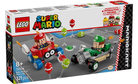 72034 | LEGO® Super Mario™ Mario Kart™ – Baby Mario vs. Baby Luigi