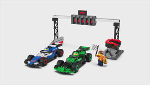 60474 | LEGO® City F1® Grid with VCARB & Sauber Race Cars