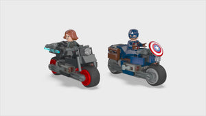 76260 | LEGO® Marvel Super Heroes Black Widow & Captain America Motorcycles