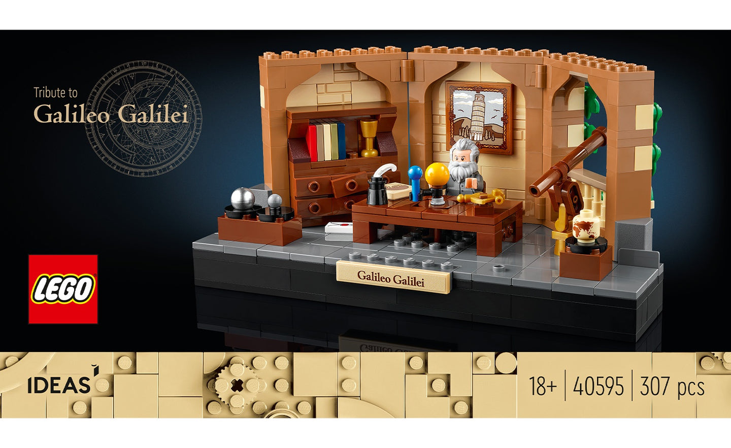 40595 | LEGO® Ideas Tribute to Galileo Galilei