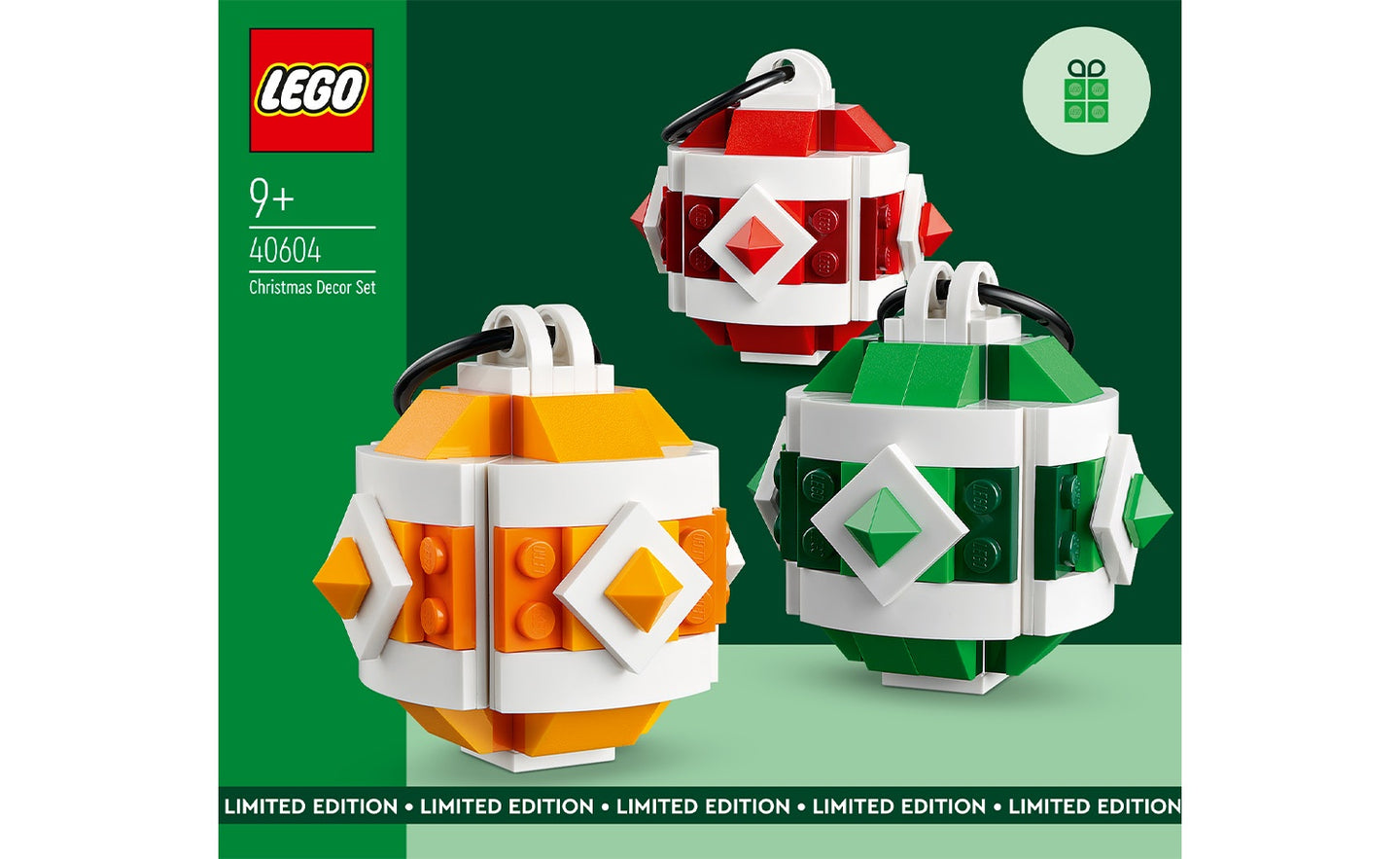 40604 | LEGO® Iconic Christmas Decor Set