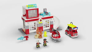 10970 | LEGO® DUPLO® Rescue Fire Station & Helicopter