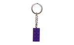 853379 | LEGO® Iconic Key Chain 2x4 Stud Purple