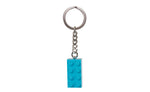 853380 | LEGO® Iconic Key Chain 2x4 Stud Turquoise