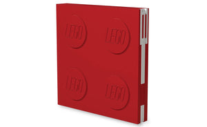 IQ52439 | LEGO® Locking Notebook with Gel Pen - Red