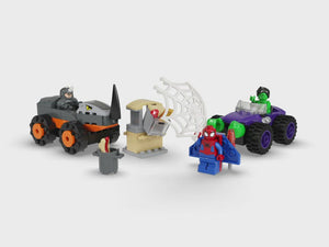 10782 | LEGO® Marvel Spidey And His Amazing Friends Hulk vs. Rhino Truck Showdown