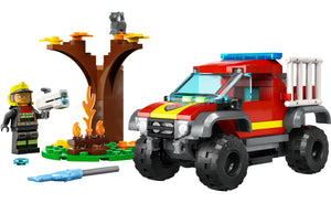 60393 | LEGO® City 4x4 Fire Truck Rescue