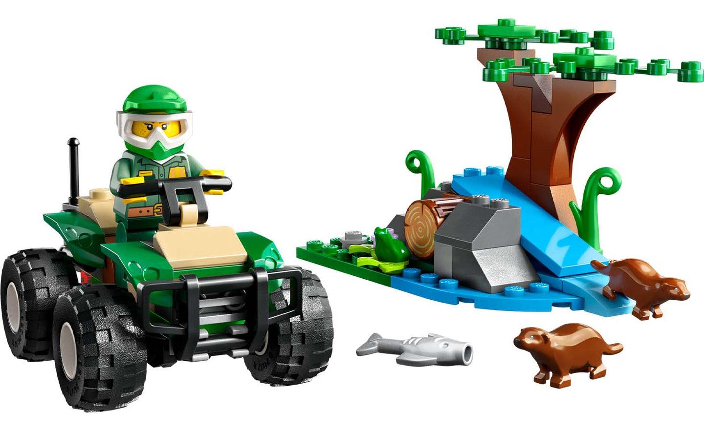 60394 | LEGO® City ATV and Otter Habitat