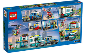 60371 | LEGO® City Emergency Vehicles HQ