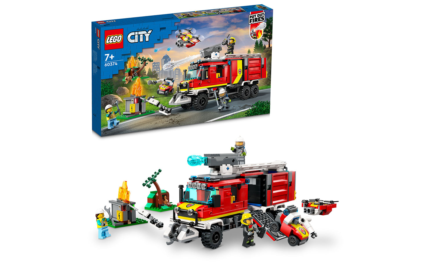 All lego best sale city fire sets