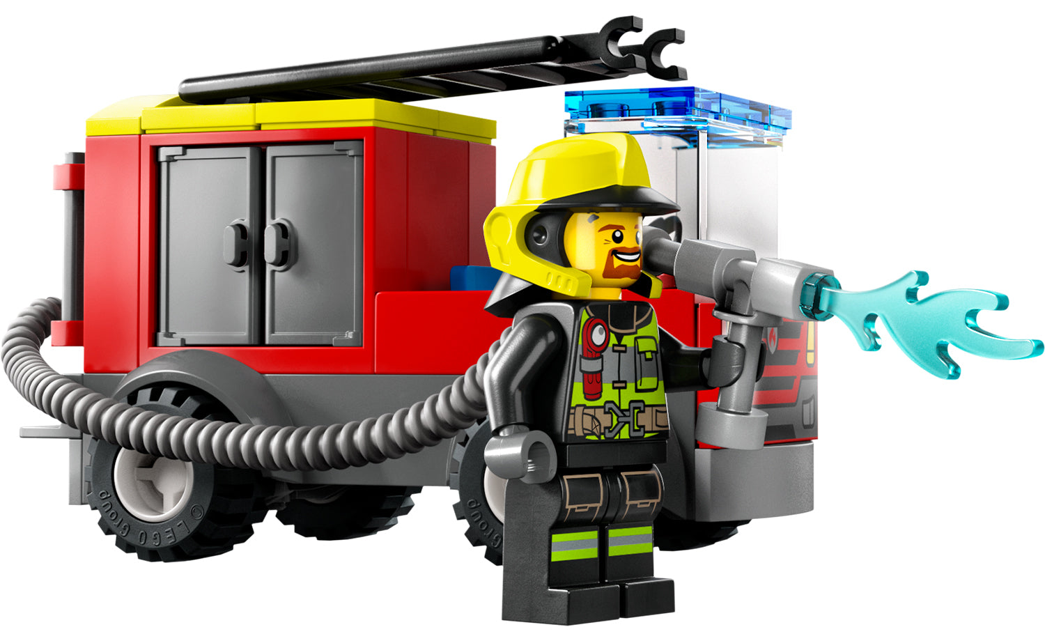 LEGO City Fire Station and Fire Engine 60375, Pretend Play Fire