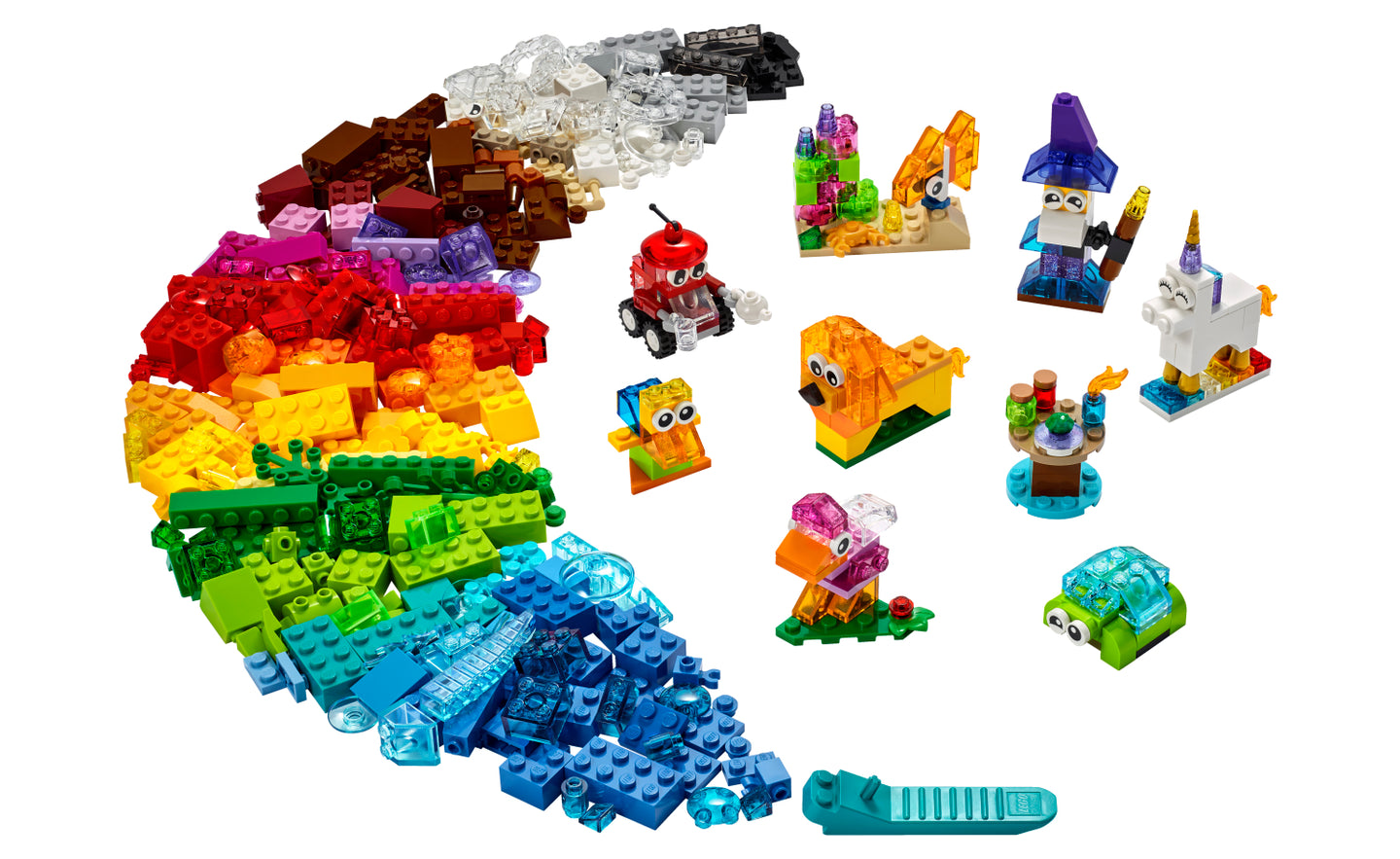 11013 | LEGO® Classic Creative Transparent Bricks