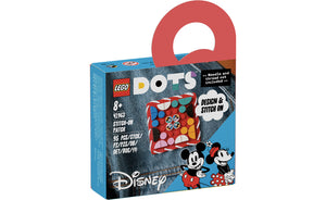 41963 | LEGO® DOTS Mickey Mouse & Minnie Mouse Stitch-on Patch