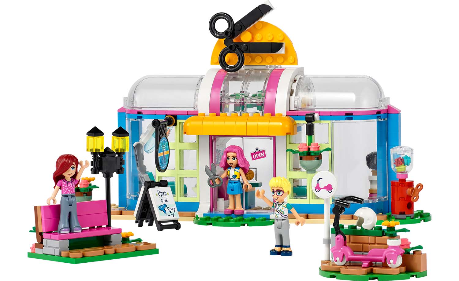 LEGO Friends Sets: 41391 Heartlake City Hair Salon NEW *Rough Shape*