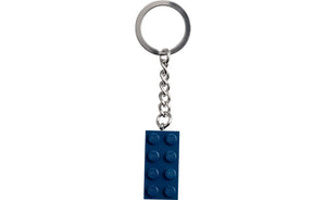 854237 | LEGO® Iconic 2x4 Earth Blue Key Chain