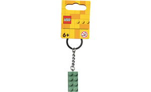 854159 | LEGO® Iconic Key Chain 2x4 Sand Green