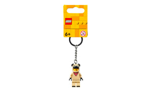 854158 | LEGO® Iconic French Bull Dog Guy Key Chain