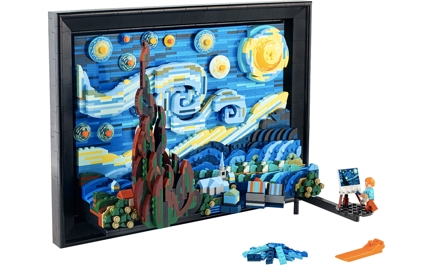 21333　LEGO®　Starry　The　Gogh　Ideas　Stores　Vincent　Certified　van　Night　–　LEGO