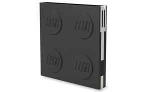 IQ52447 | LEGO® Locking Notebook with Gel Pen - Black