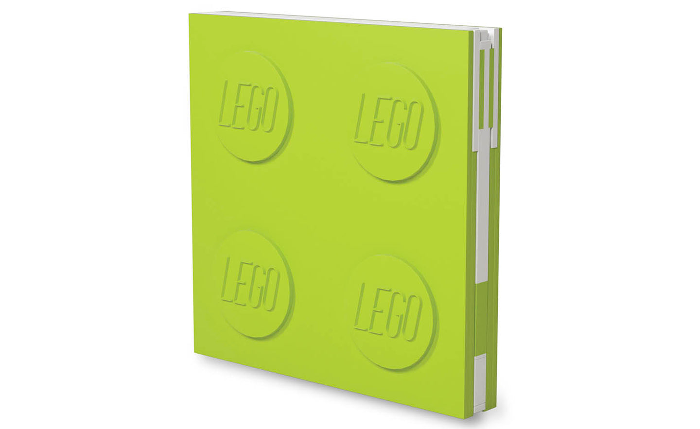 IQ52442 | LEGO® Locking Notebook with Gel Pen - Lime