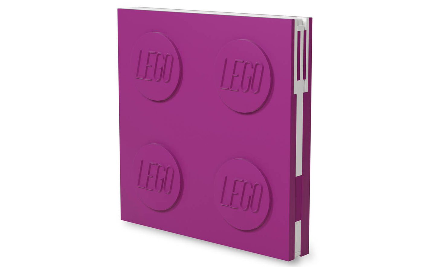 IQ52438 | LEGO® Locking Notebook with Gel Pen - Violet