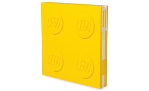 IQ52441 | LEGO® Locking Notebook with Gel Pen - Yellow