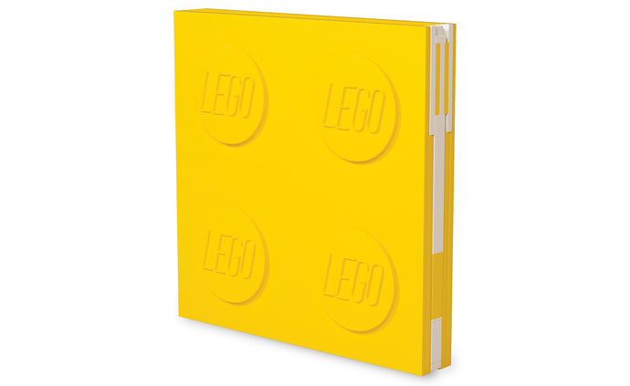 IQ52441 | LEGO® Locking Notebook with Gel Pen - Yellow