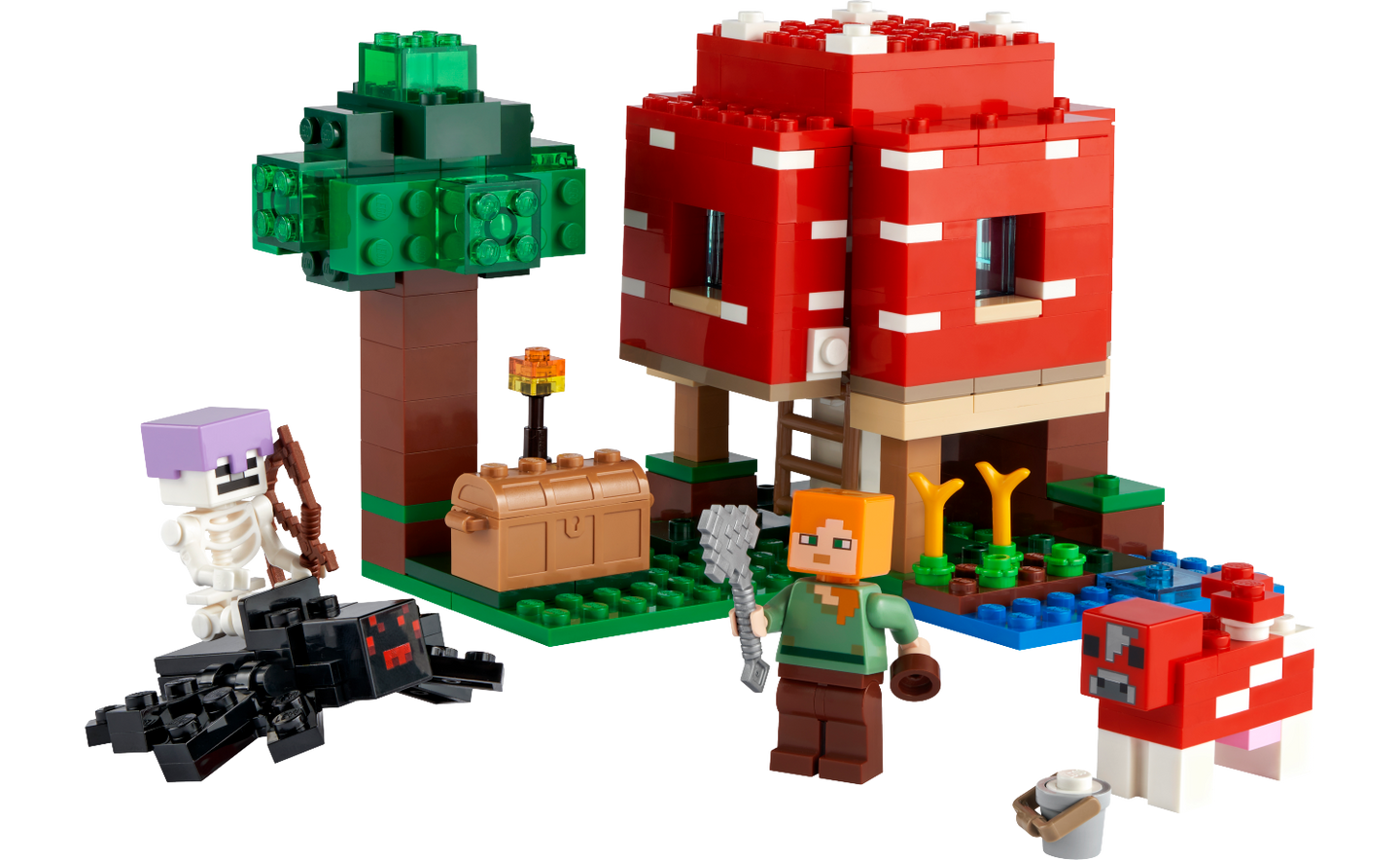 21179 | LEGO® Minecraft® The Mushroom House
