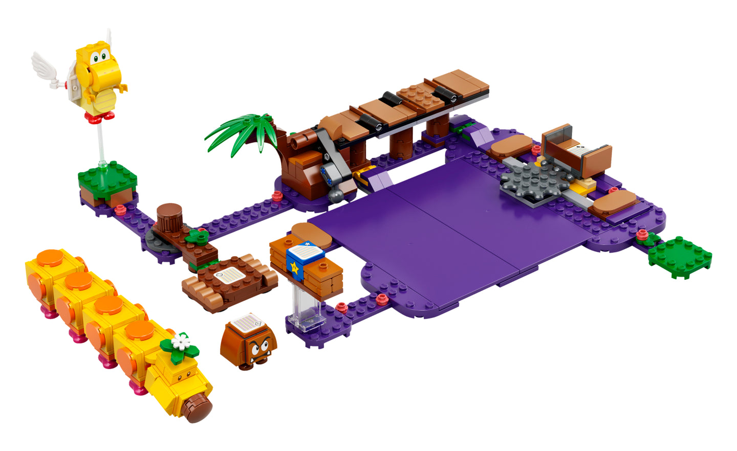 71383 | LEGO® Super Mario™ Wiggler's Poison Swamp Expansion Set